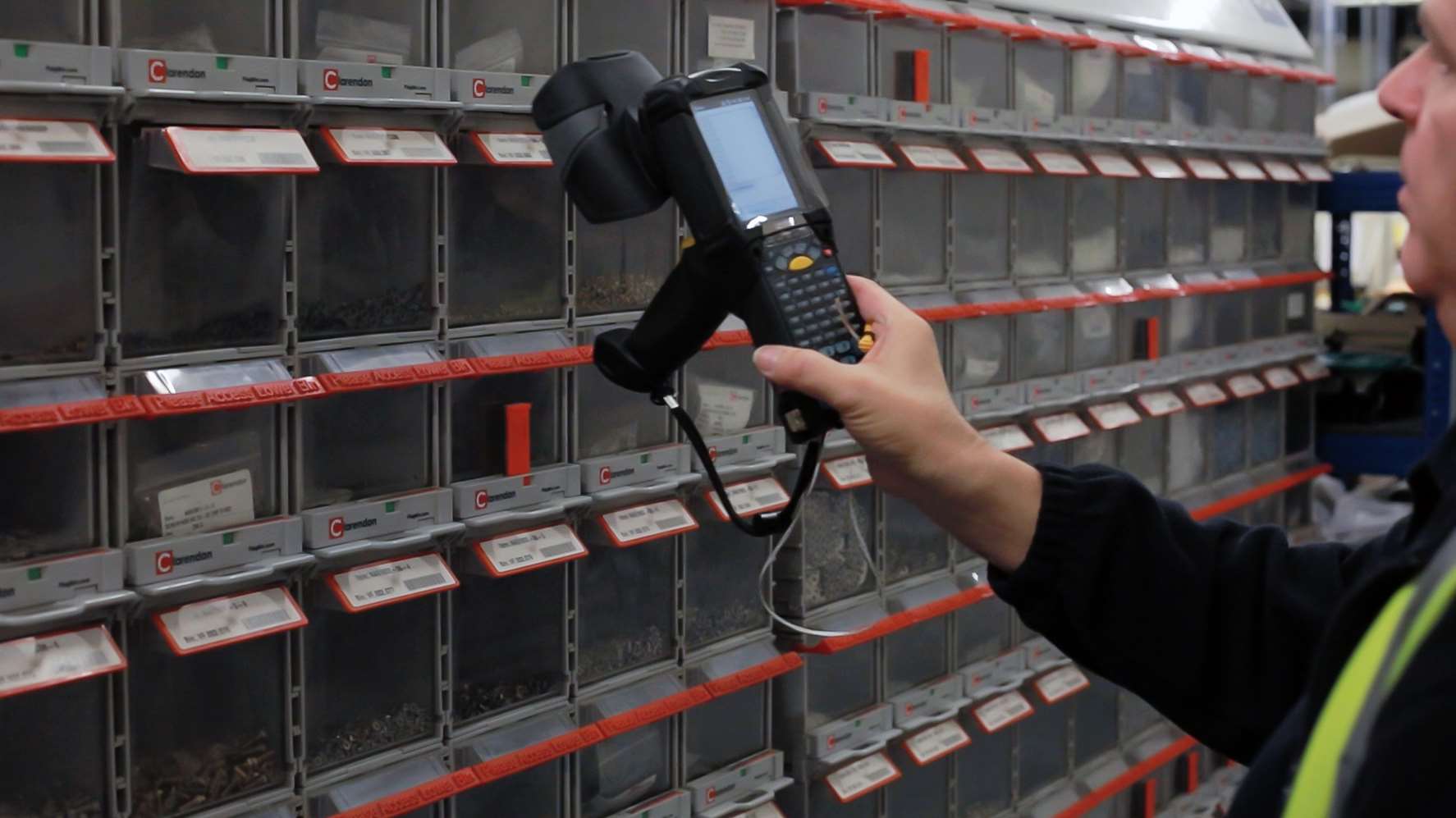 Automatic Inventory Replenishment RFID twinbin system